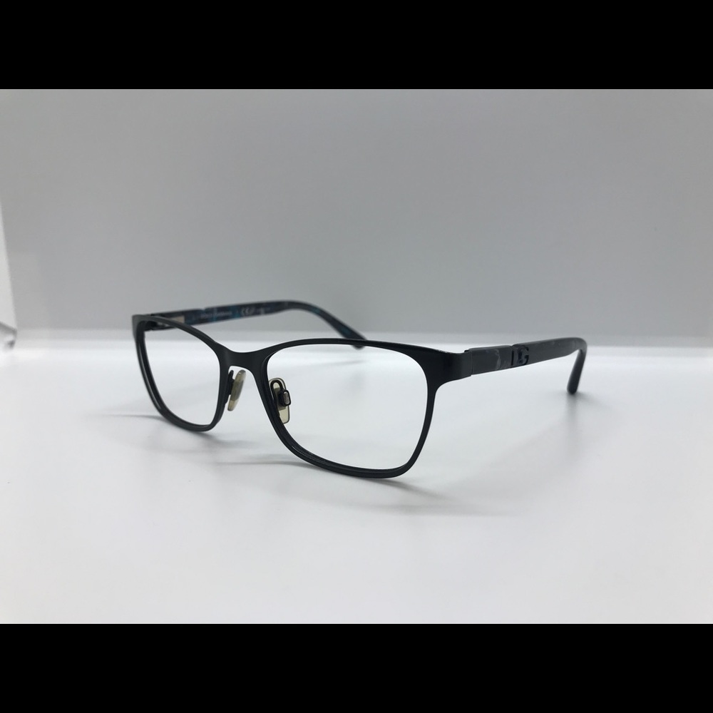 Dolce & Gabbana Eyeglasses Blue & Black Marble